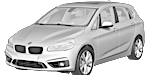 BMW F45 B19A2 Fault Code